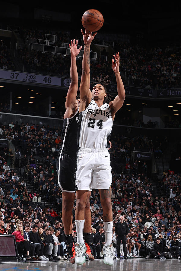 San Antonio Spurs v Brooklyn Nets #9 Photograph by Nathaniel S. Butler