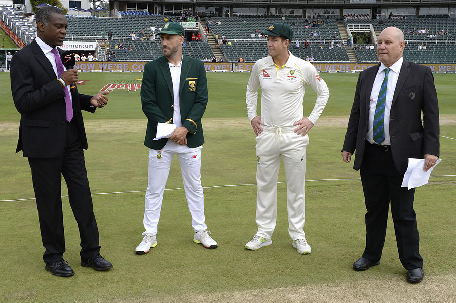 South Africa v Australia - 4th Test: Day 1 #9 Photograph by Gallo Images