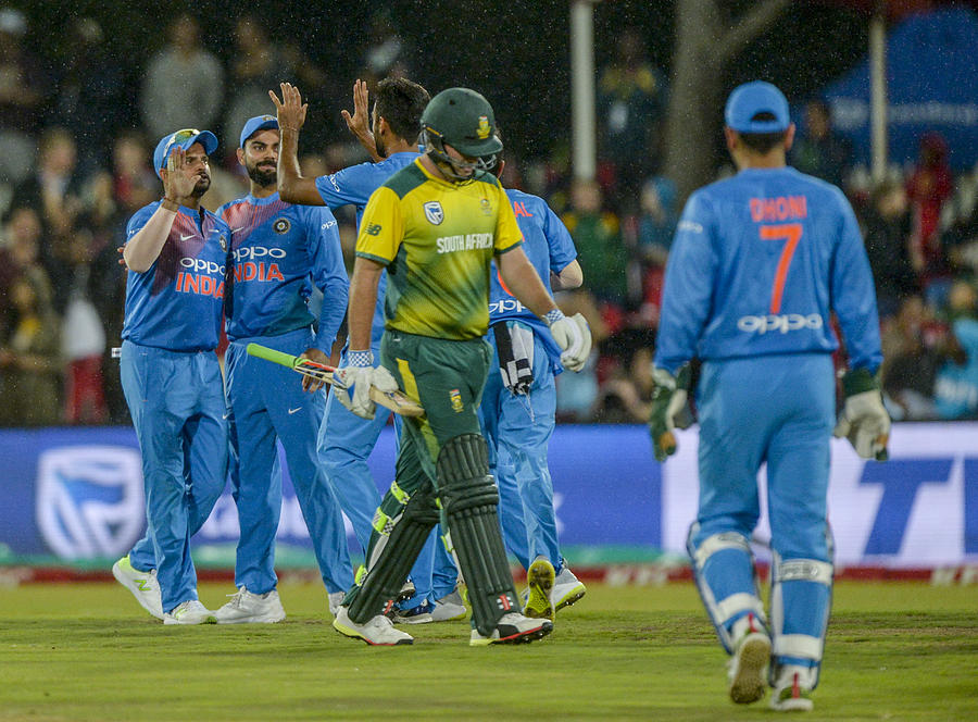 South Africa v India - T20 International #9 Photograph by Gallo Images