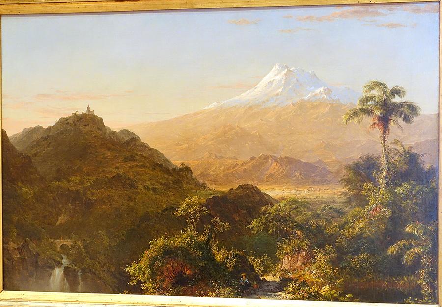 South American Landscape Painting by Frederic Edwin Church