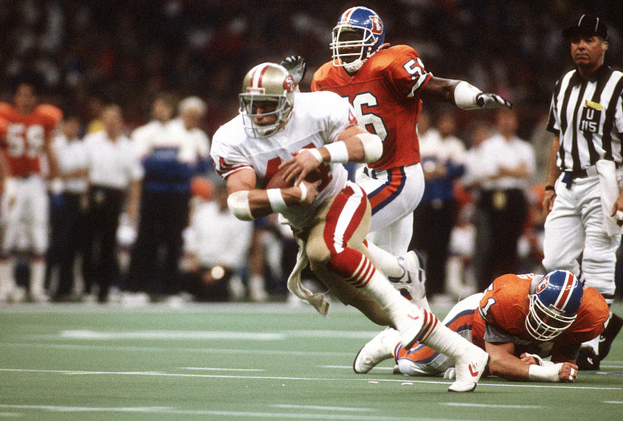 Super Bowl XXIV - Denver Broncos v San Francico 49ers #9 Photograph by Focus On Sport