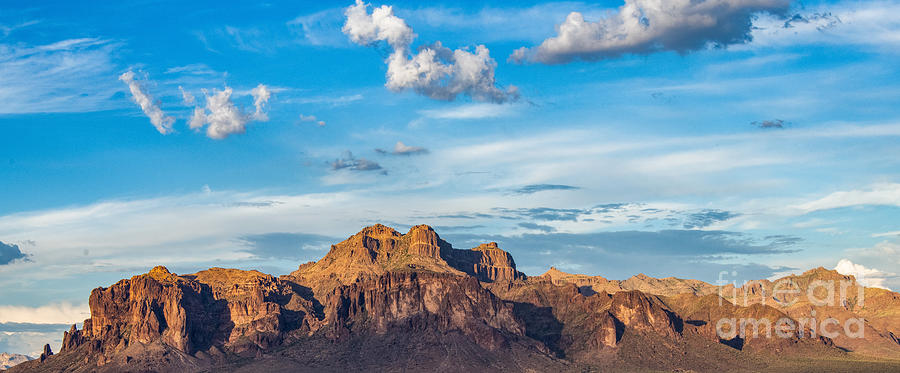 Superstition Mountains #9 Digital Art by Tammy Keyes