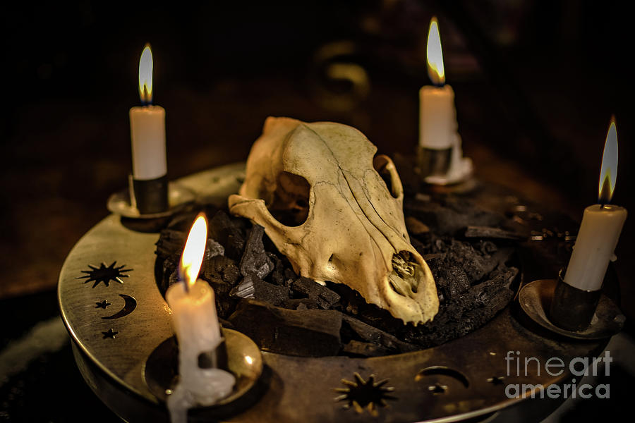 Cake Photograph - Symbols of Occultism #9 by Lyudmila Prokopenko