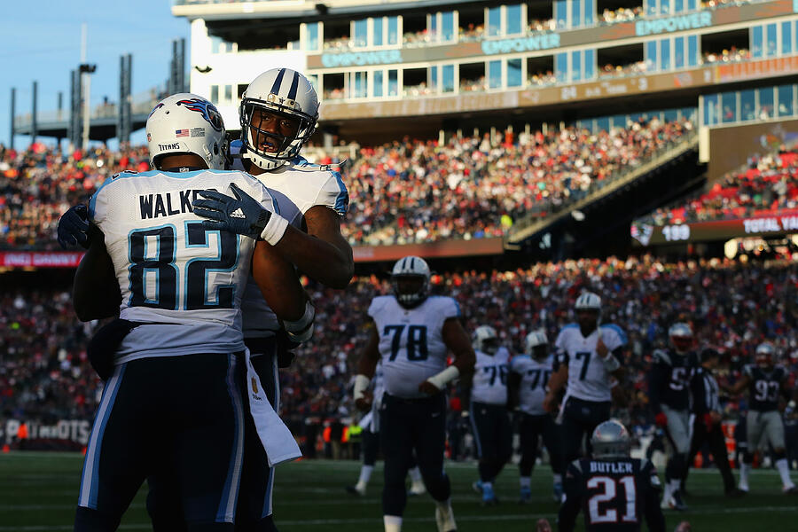 Tennessee Titans v New England Patriots #9 Photograph by Maddie Meyer