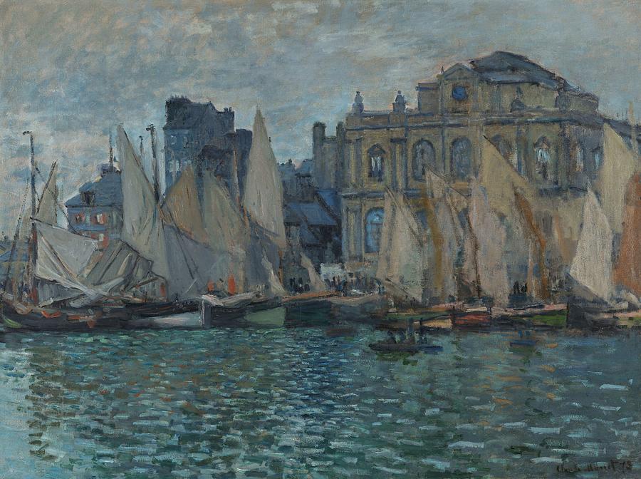 The Museum at Le Havre #10 Painting by Lagra Art