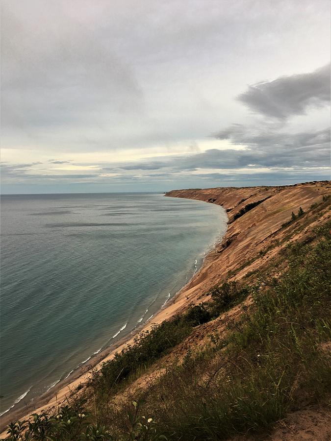 Pictured Rocks National Shoreline, Log Slide 1 Photograph by Lisa ...