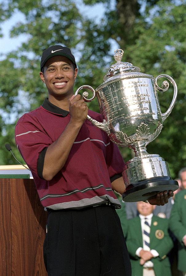 Tiger Woods... #9 Photograph by Jamie Squire