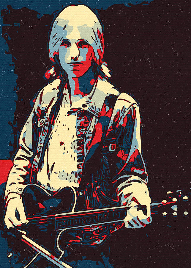 Tom Petty Artwork Painting by New Art