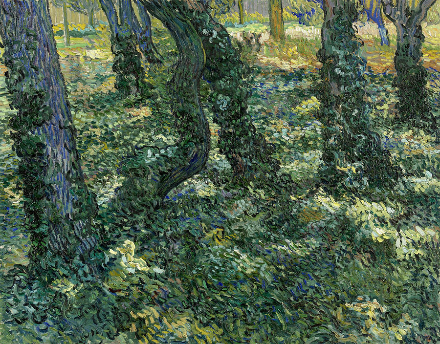 Undergrowth #11 Painting by Vincent van Gogh