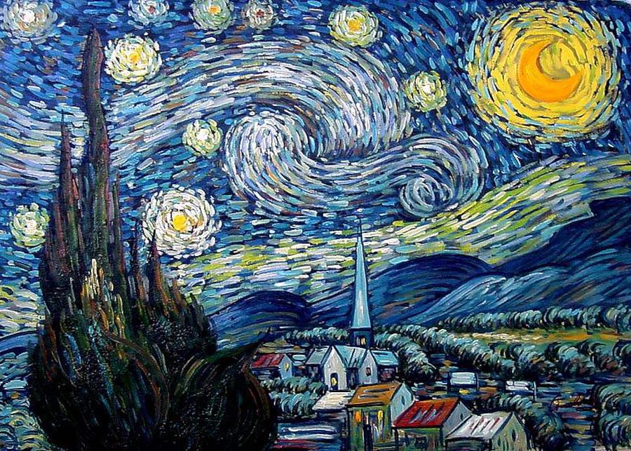 Vincent Van Gogh #9 Painting by PrintPerfect Shop - Fine Art America