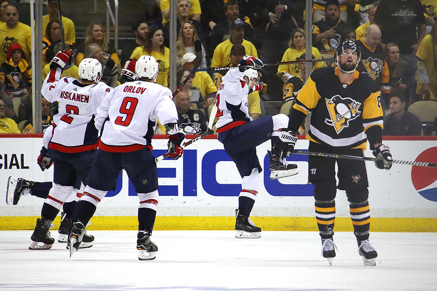 Washington Capitals v Pittsburgh Penguins - Game Six #9 Photograph by Gregory Shamus