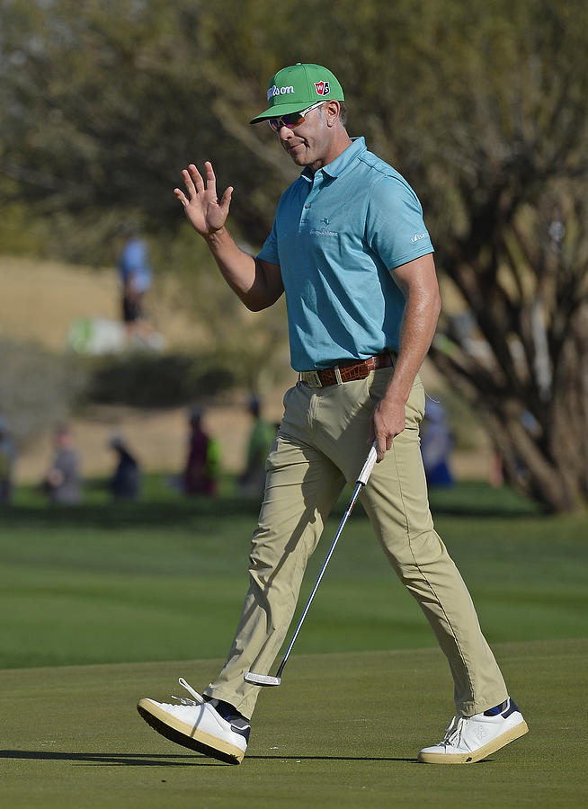 Waste Management Phoenix Open - Round Two #9 Photograph by Robert Laberge