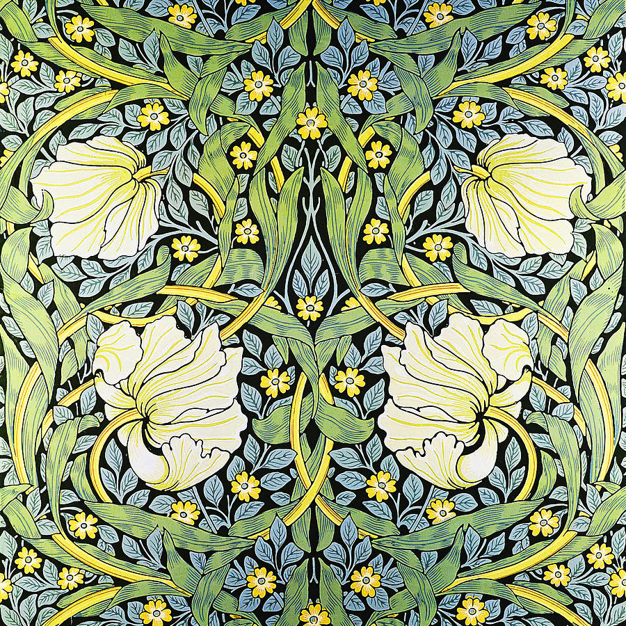 William morris Painting by Mohamed Batni - Fine Art America