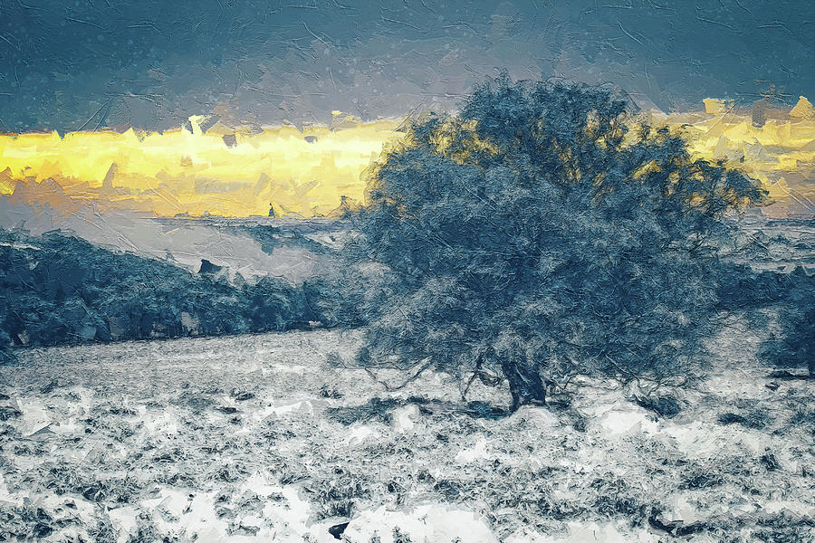 Winter Story #9 Digital Art by TintoDesigns