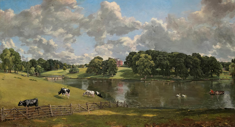 Wivenhoe Park By John Constable Painting