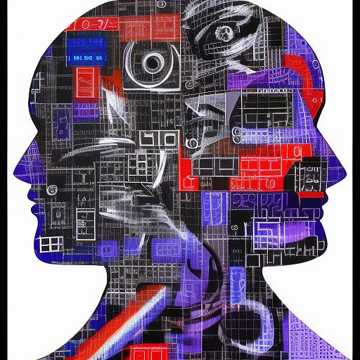 Portrait Digital Art - Y Splatter Paint Portrait #Aiart #Aiartist #Womenintech #Womeninstem #Python #Nft #Digitalart @Skurp #9 by Not An AI Guy