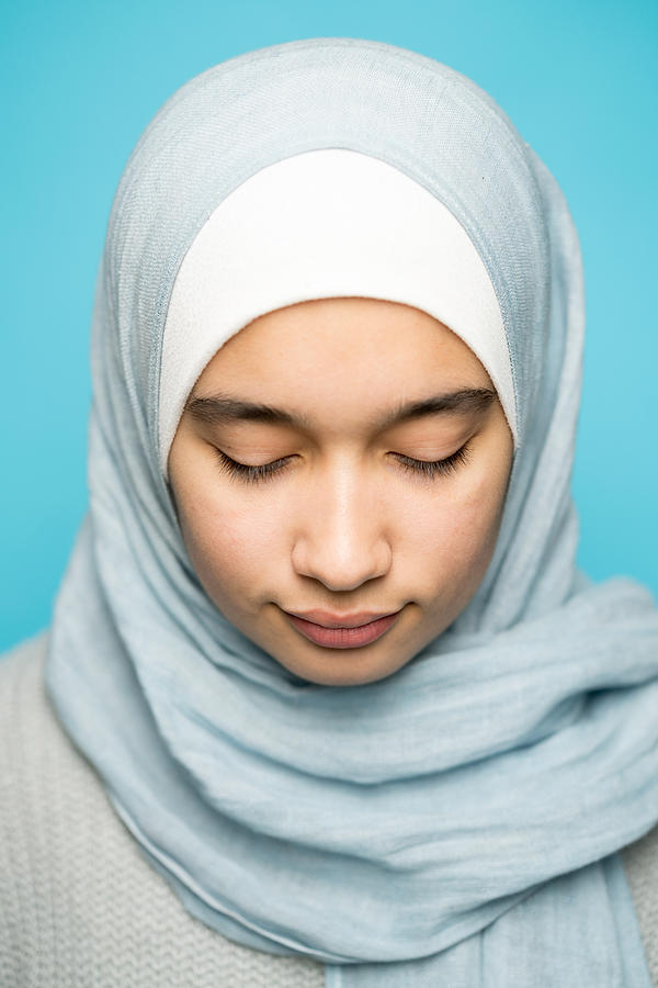 Young Muslim teenager portrait #9 Photograph by Jasmin Merdan