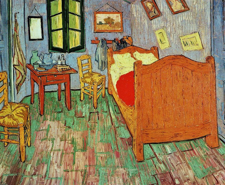 90 Vincent Van Gogh The Bedroom Painting by Vincent Van Gogh - Pixels