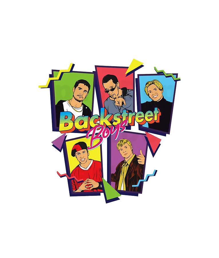 90s Boy Band Digital Art by Dipa Niayo | Fine Art America