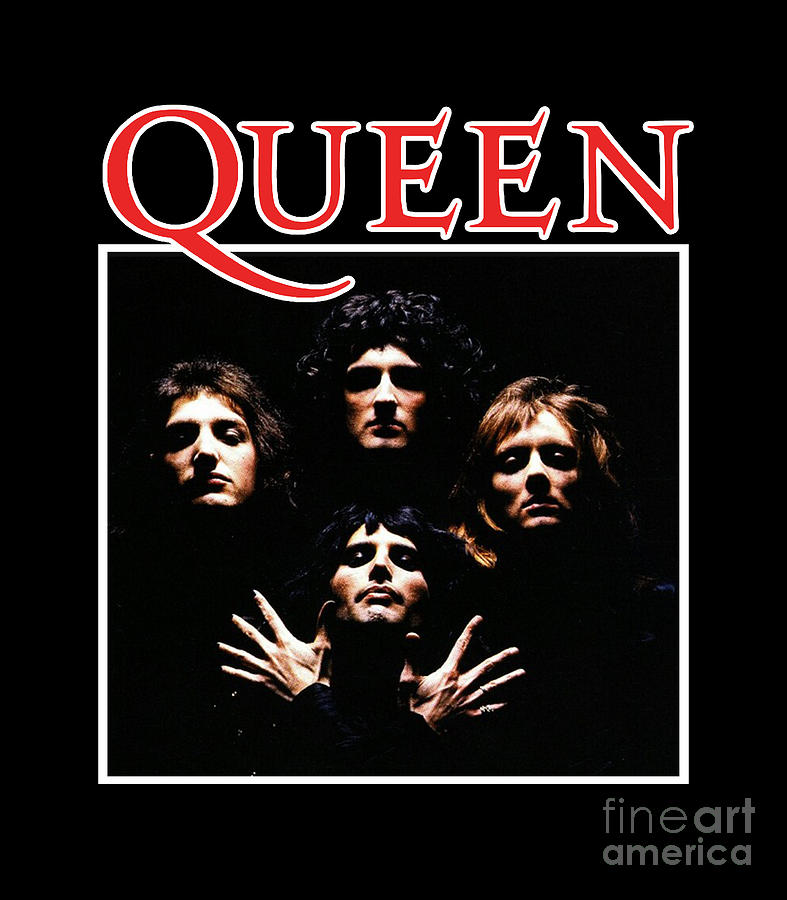 90s Queen Vintage Digital Art by Brian D Batten - Fine Art America