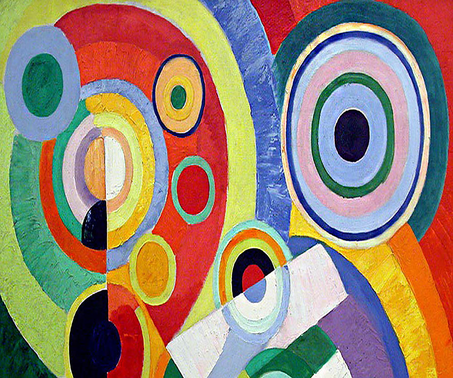 Robert Delaunay Painting by Henri Karimi - Pixels