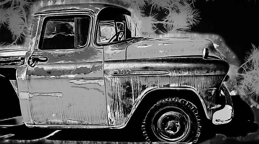 9100 Chevrolet Truck Photograph by Cathy Anderson