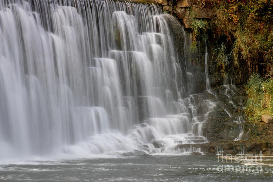 9329_Lanesboro Falls Photograph by Mark Triplett