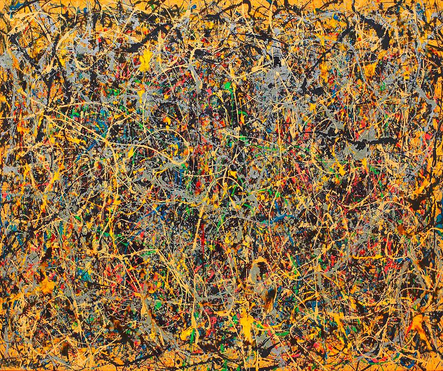 Jackson Pollock Art Painting by Mouhcine Najimi Pixels