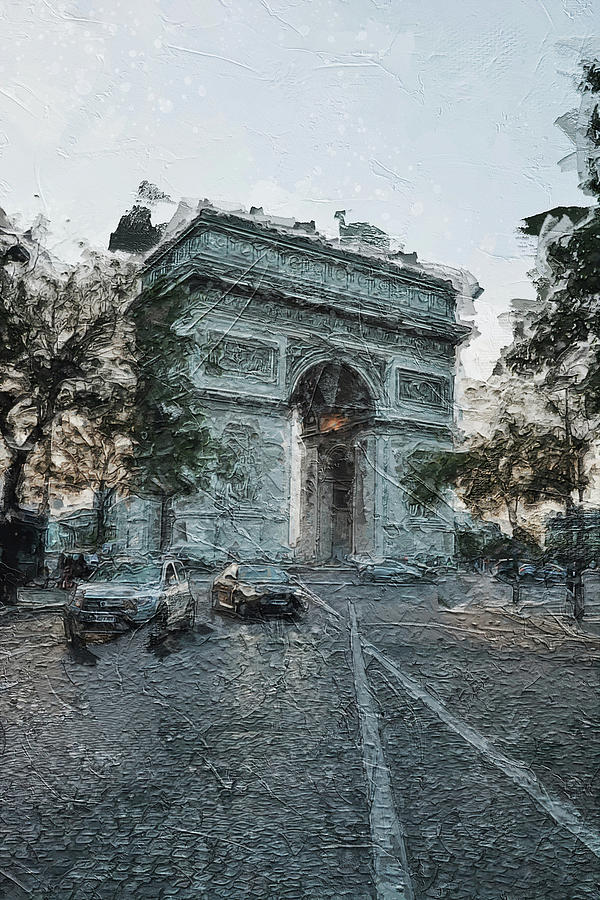 Paris is Forever #95 Digital Art by TintoDesigns