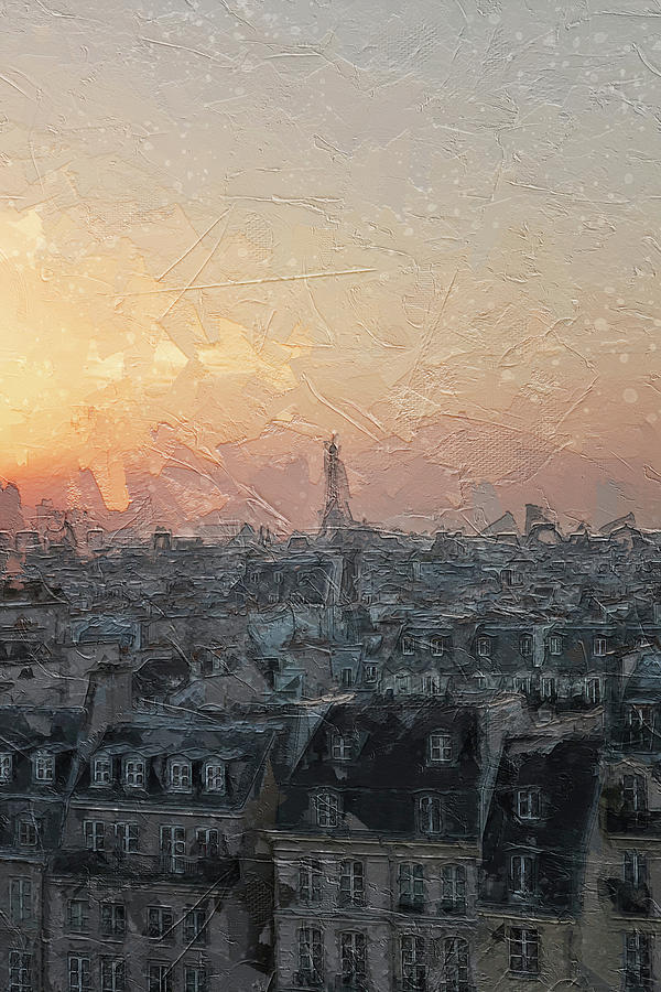 Paris is Forever #97 Digital Art by TintoDesigns