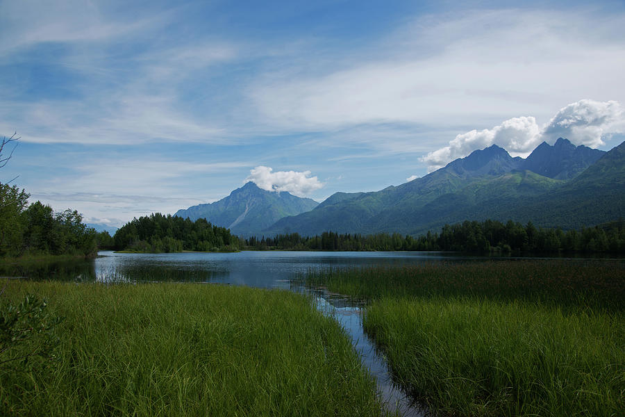 Reflections Lake Palmer Alaska Photograph by Robert Braley Fine Art