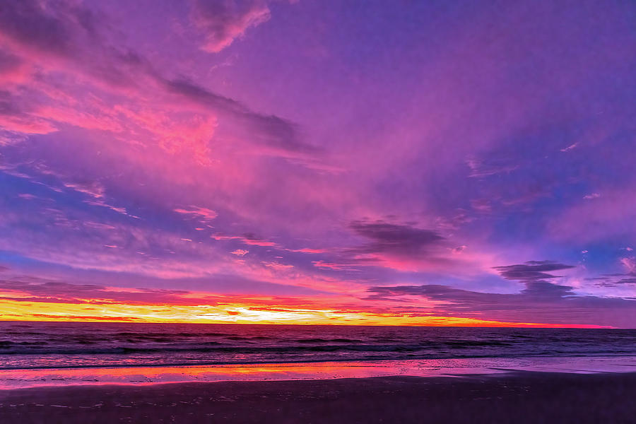 9g0a5933  Sunrise at Jax Beach Photograph by Stephen Parker