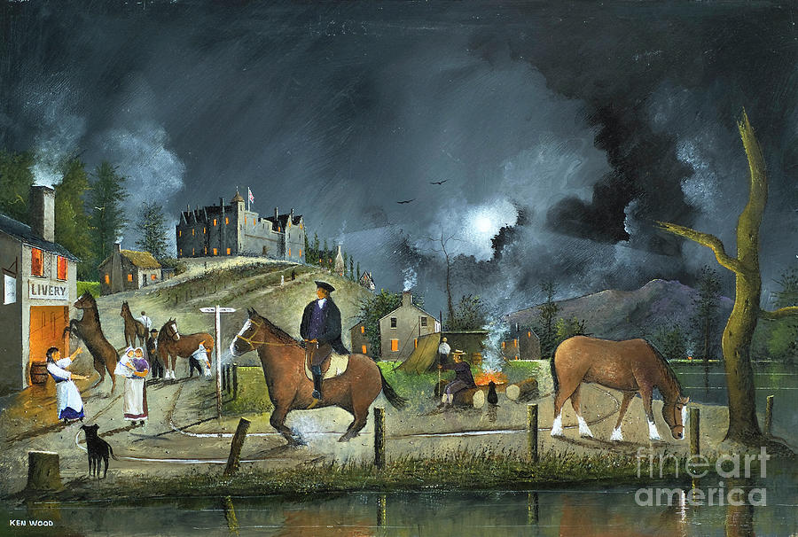 The Horse Traders - England Painting by Ken Wood