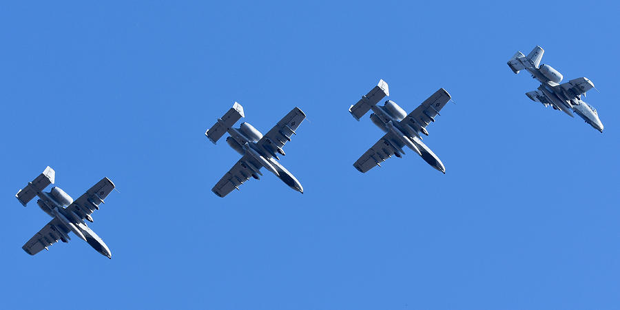 A-10 Overhead break Photograph by Dave O'Brien