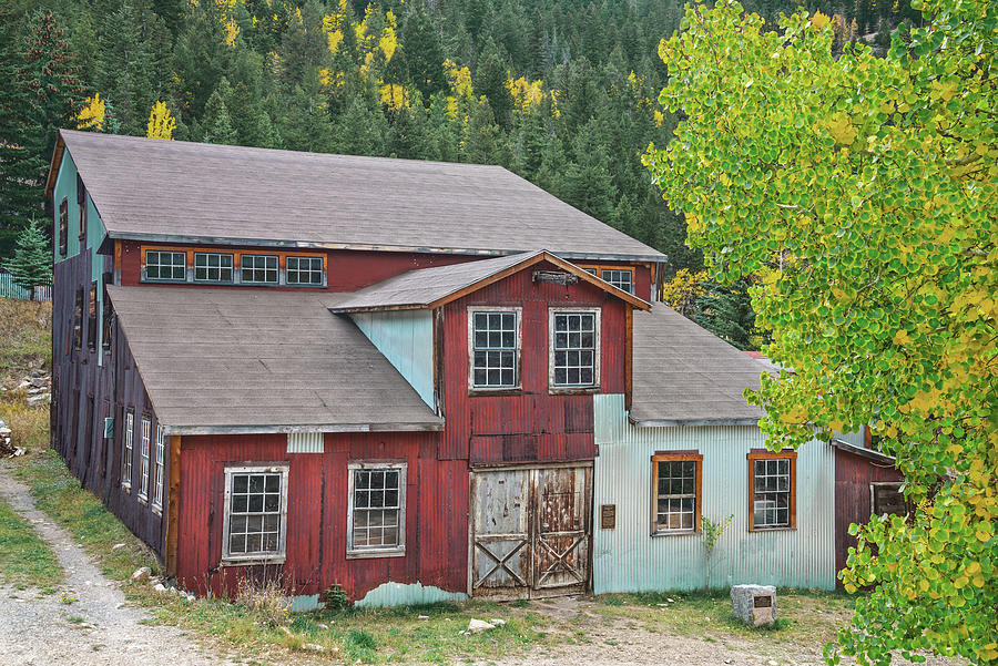 A 20th Century Remnant Of The 19th Century Mining Heyday, Centennial Mill, Georgetown, Colorado  Photograph by Bijan Pirnia