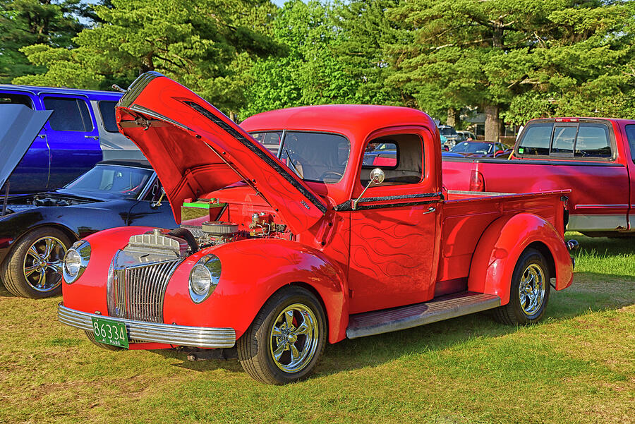 A 41 Ford Truck Photograph by Mike Martin