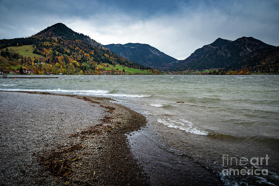 A Autumn Day At The Lake Photograph