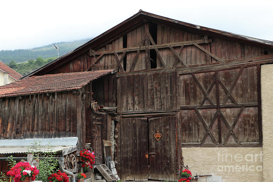 A Barn In South Tyrol Photograph by Christiane Schulze Art And Photography