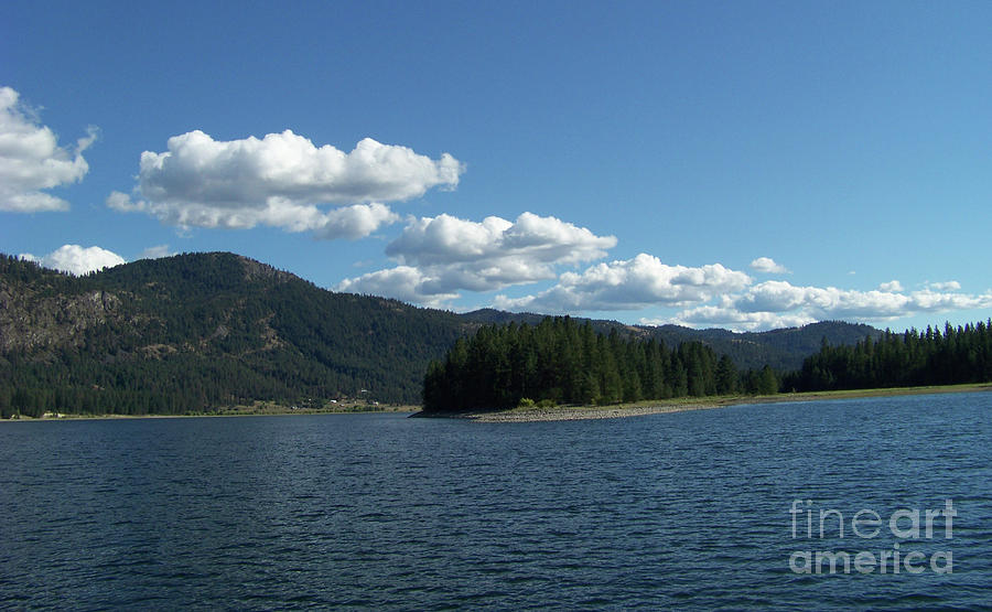 A Beautiful Day on Lake Roosevelt Photograph by Charles Robinson