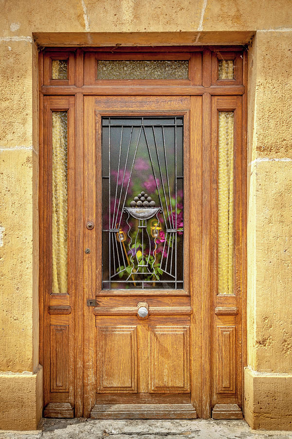 A Beautiful Door Near Ancy Photograph by W Chris Fooshee