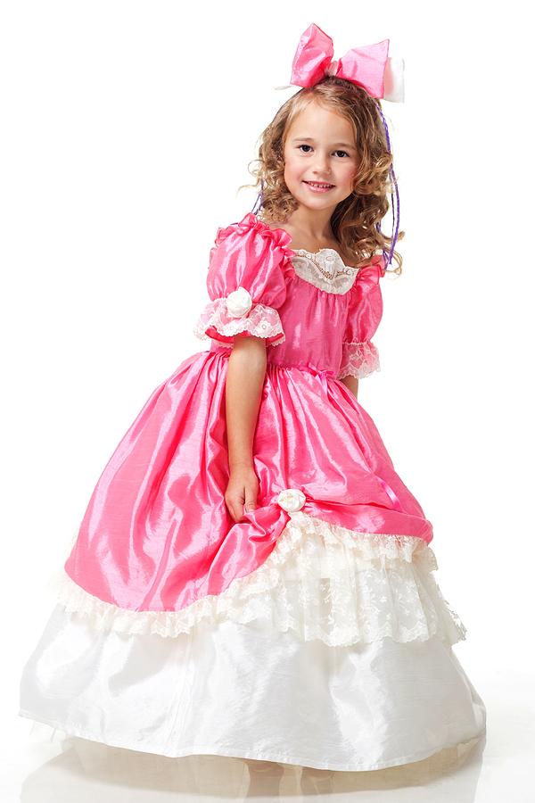 A beautiful girl dressed like a little princess Photograph by VeryBigAlex