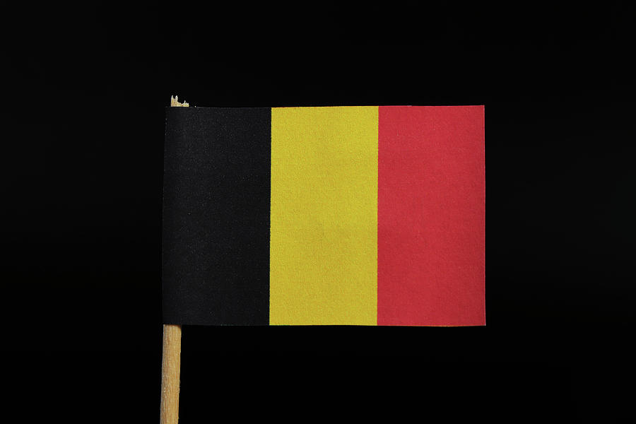 Flag of the kingdom of Belgium Photograph by Vaclav Sonnek