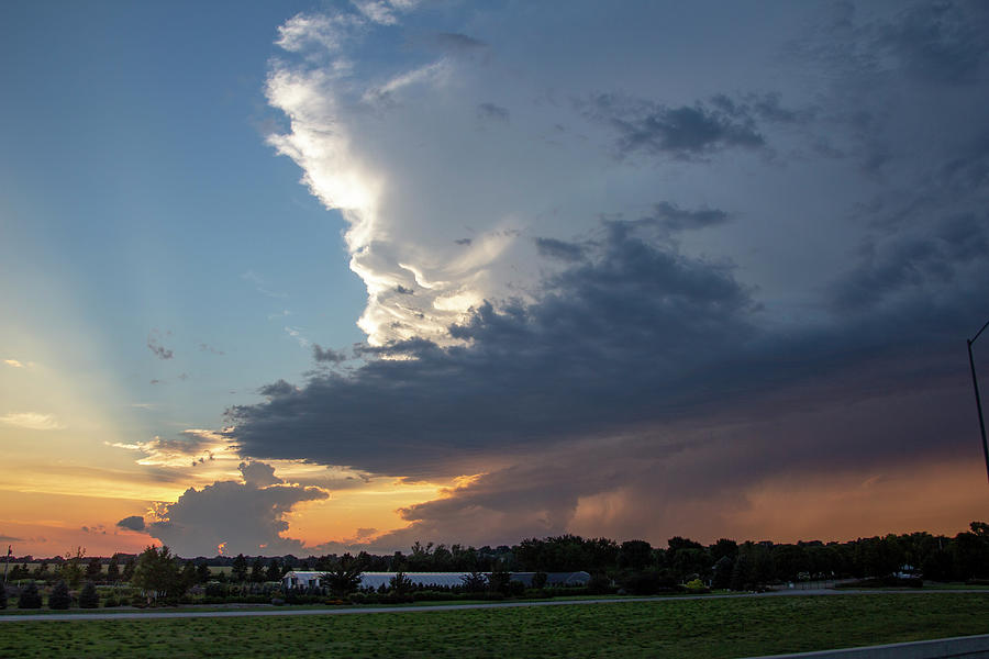 A Beautiful Nebraska Thunderset 001 Photograph by NebraskaSC