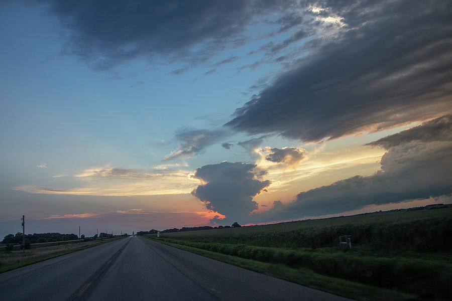 A Beautiful Nebraska Thunderset 002 Photograph by NebraskaSC