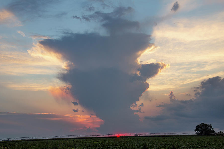 A Beautiful Nebraska Thunderset 003 Photograph by NebraskaSC