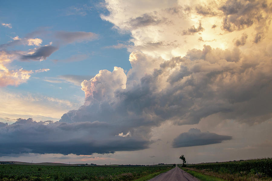 A Beautiful Nebraska Thunderset 004 Photograph by NebraskaSC
