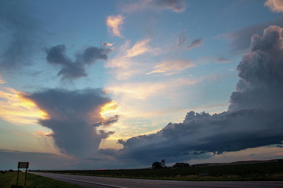 A Beautiful Nebraska Thunderset 010 Photograph by NebraskaSC