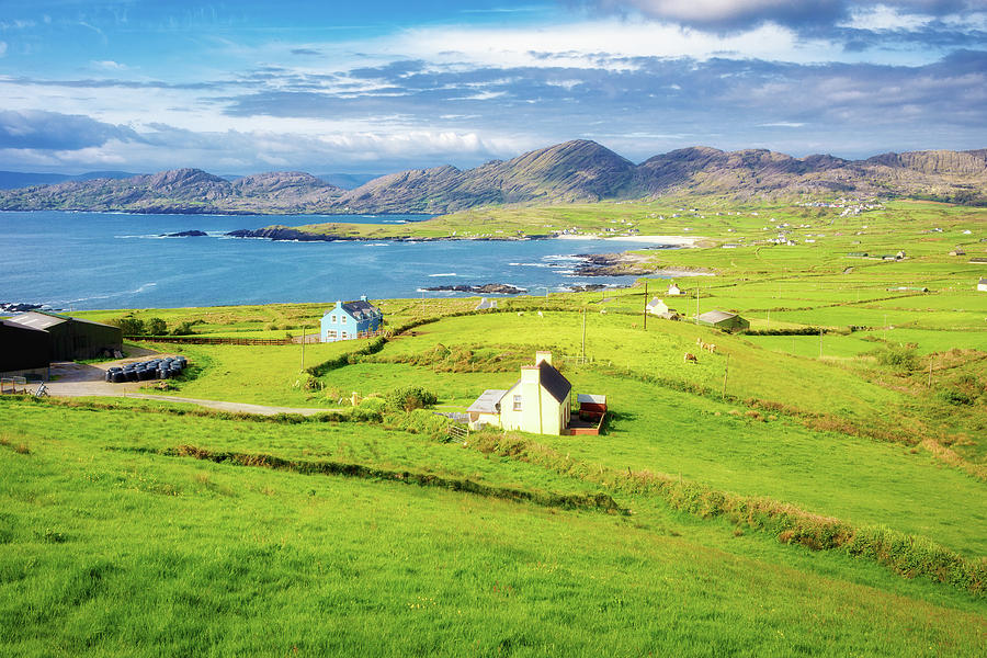 A beautiful panorama of the Ring of Kerry Photograph by Jordi Carrio Jamila