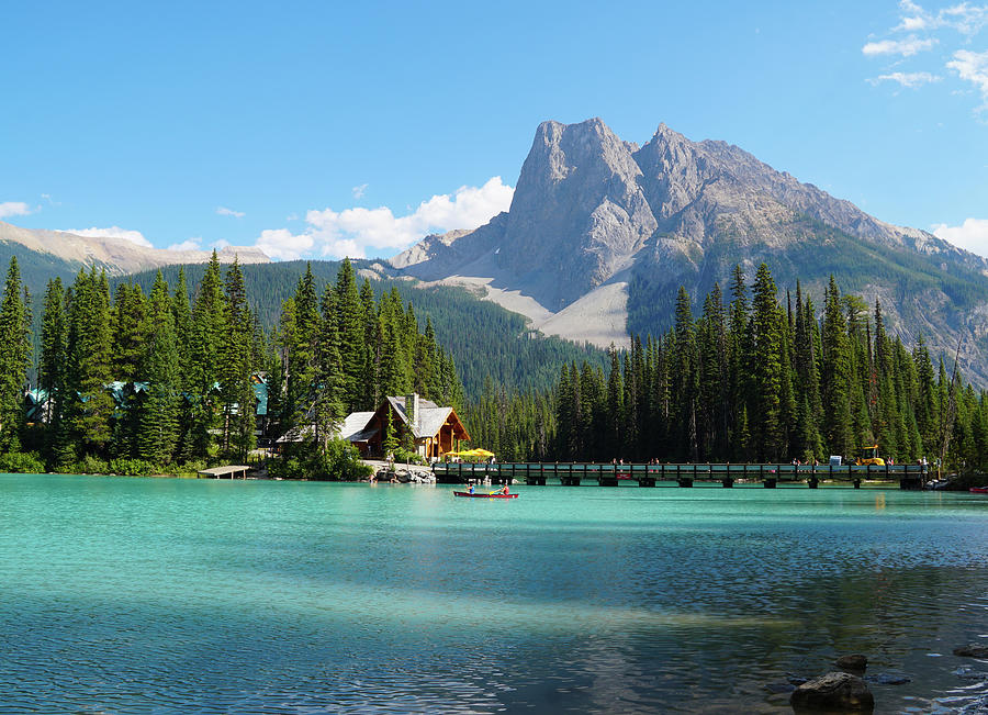 A beautiful summer day at Moraine Lake Photograph by Moment of ...