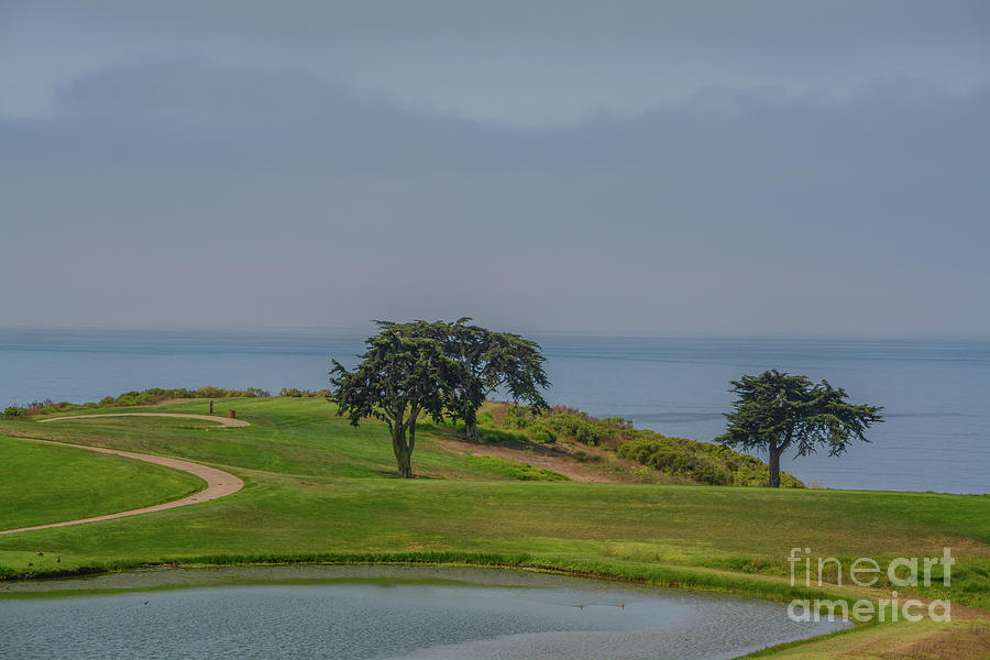 A beautiful view of a Golf Course in Goleta, Santa Barbara County